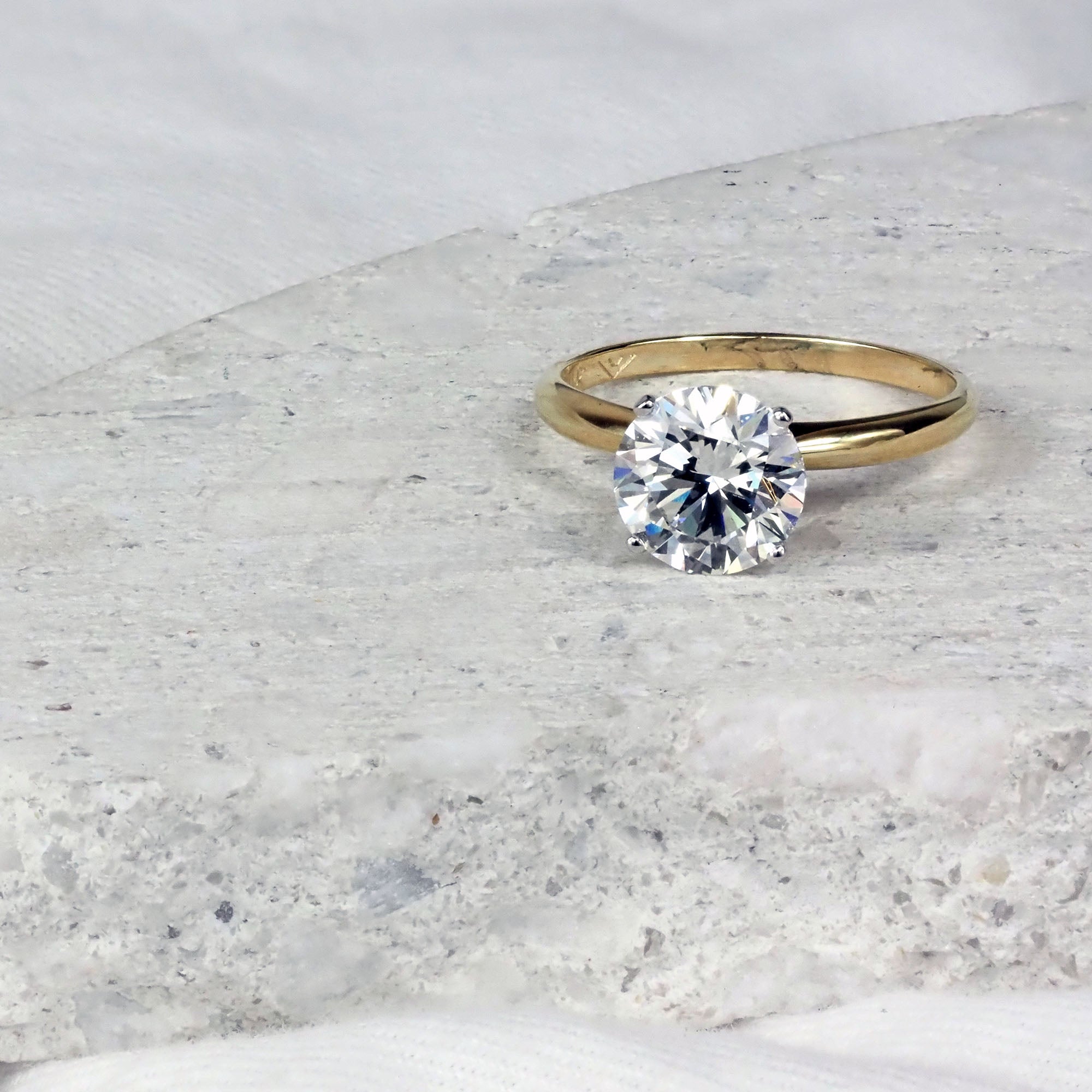 Black Friday Ultra-Special! 14 Carat Yellow Gold 2.00 Carat Solitaire.