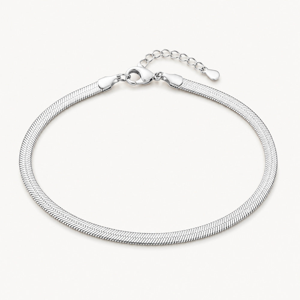 Solv Stainless Steel 3mm Herringbone Bracelet