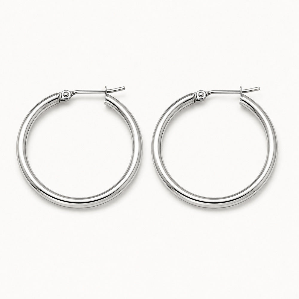 Solv Stainless Steel 30mm Hoop Earrings