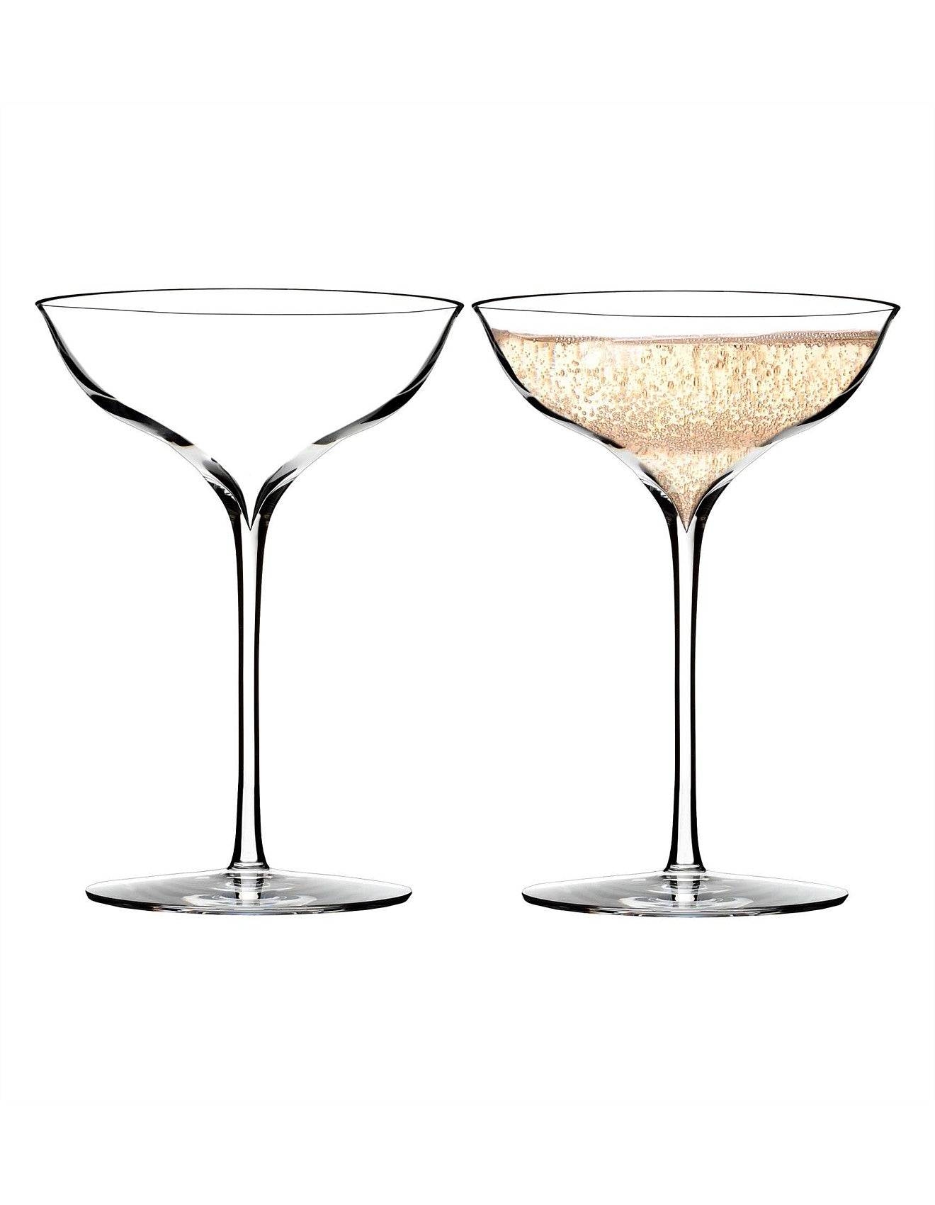 Waterford Elegance Belle Coupe Pair
