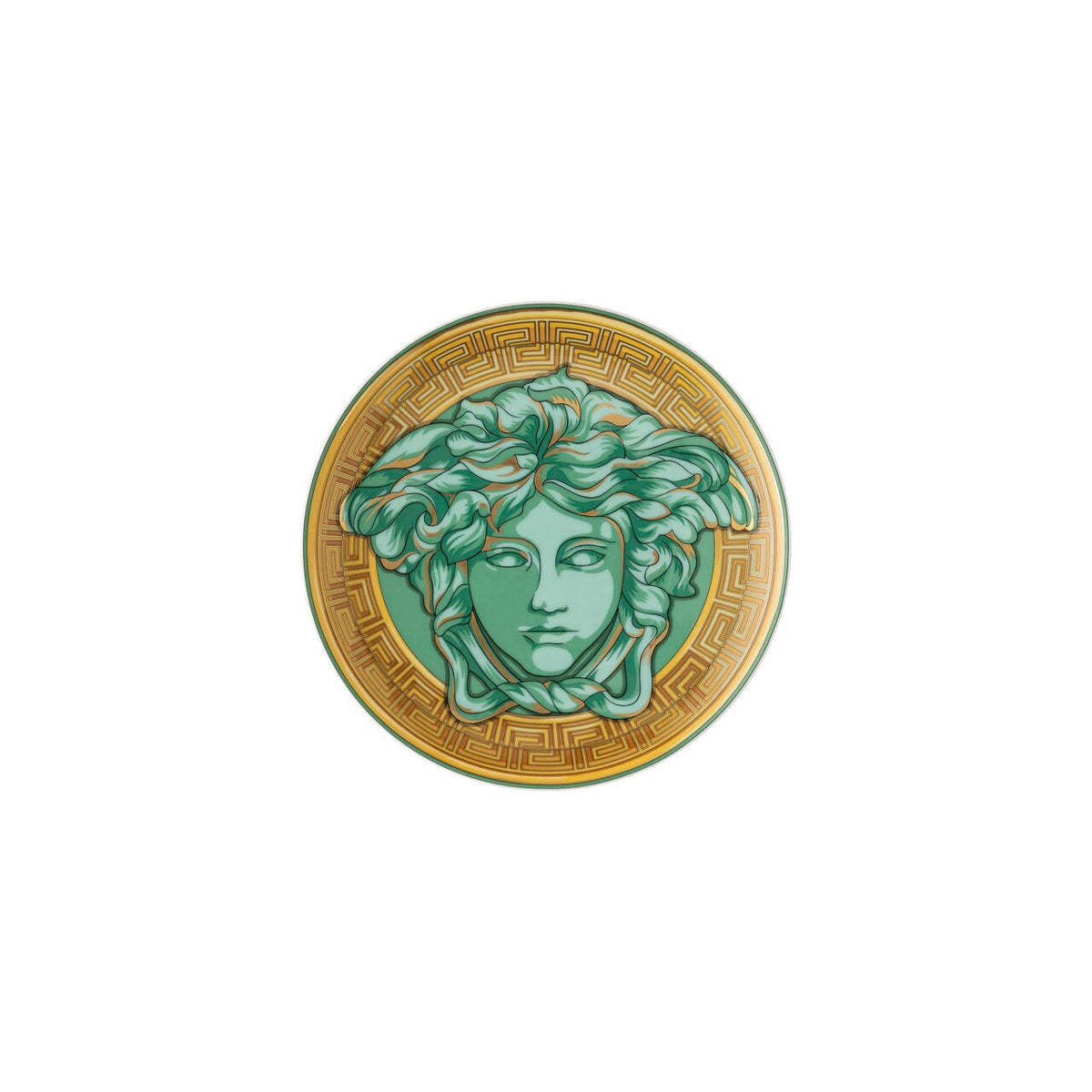 Versace Medusa Amplified Coin Plate 17 cm - Green – view 2