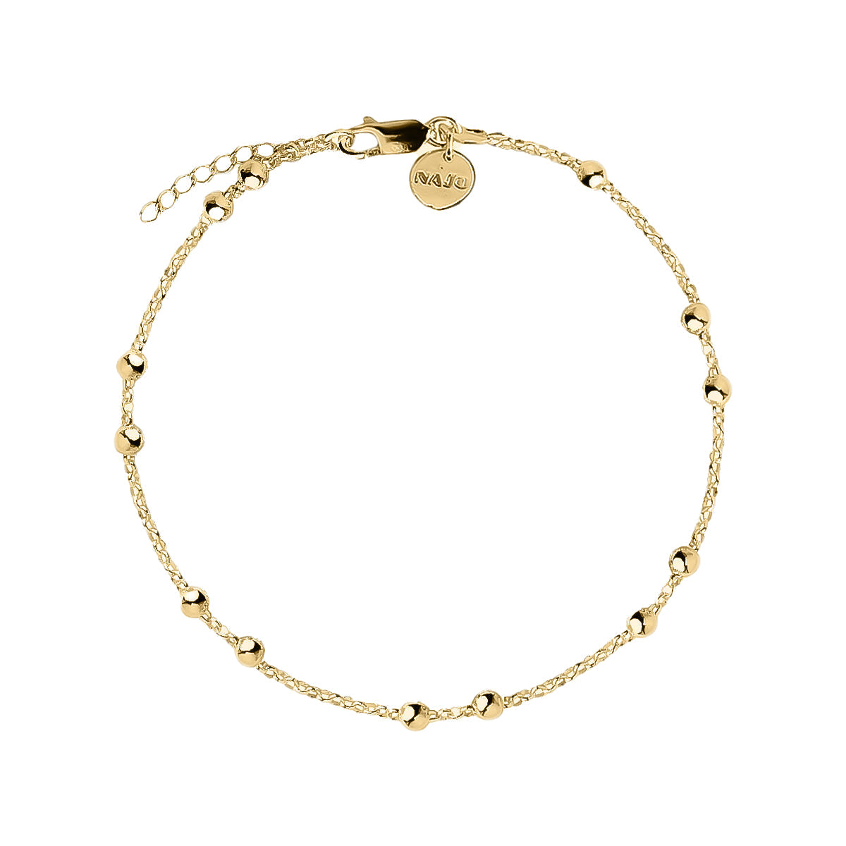 NAJO Mattina Gold-Plated Sterling Silver Anklet