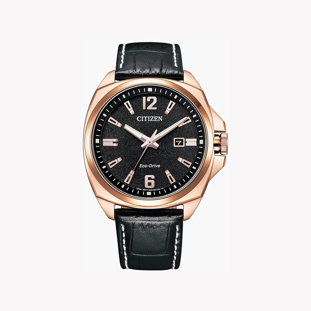 Citizen Endicott Eco-Drive Black Dial 42mm Watch