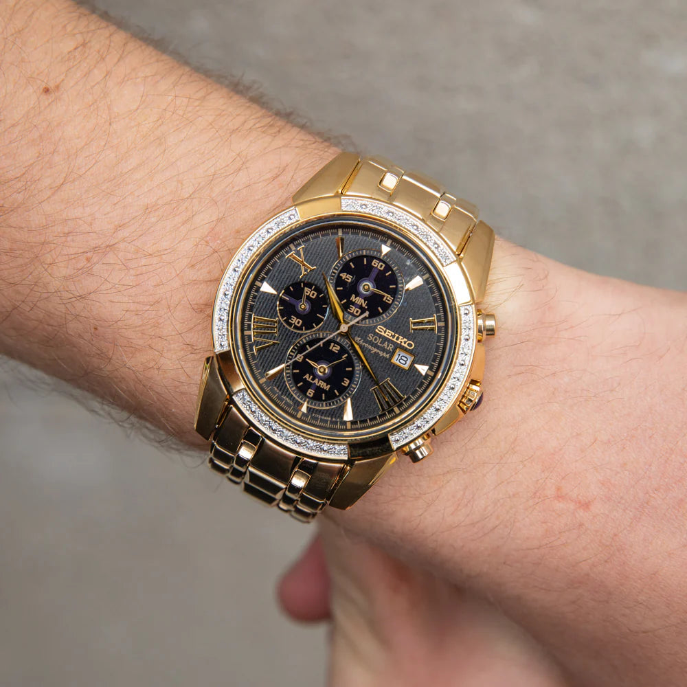 Seiko Le Grand Sport Diamond Set Solar Watch, SSC314P-9