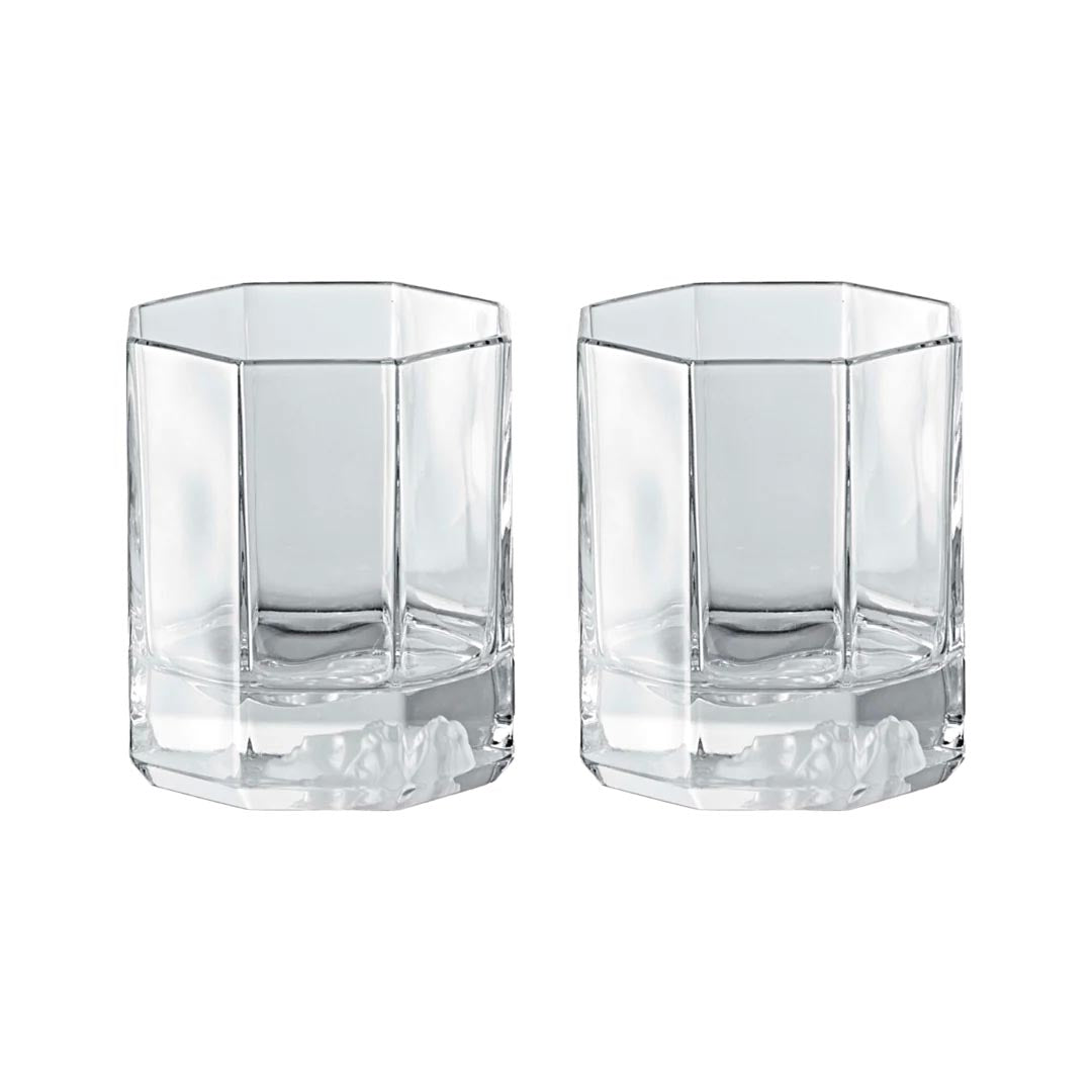 Versace Medusa Lumière Crystal Whiskey Glasses – Set of 2