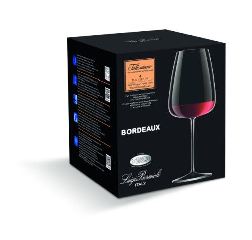 Luigi Bormioli Talismano Bordeaux, 4 pack
