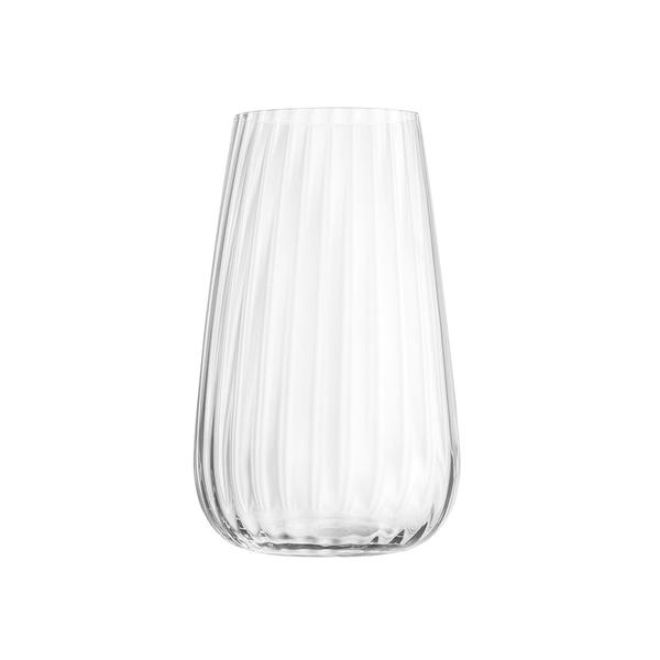 Luigi Bormioli Optica Large Stemless Glasses 570ml - Set of 4