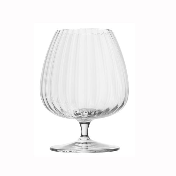 Luigi Bormioli Optica Cognac Glasses - Set of 4