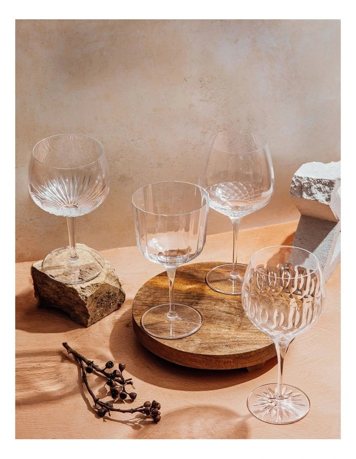 Luigi Bormioli Mixed Gin Glasses, 4 pack