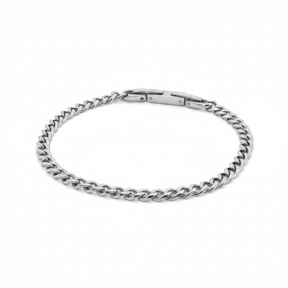Solv Stainless Steel 4mm Cuban Link Bracelet