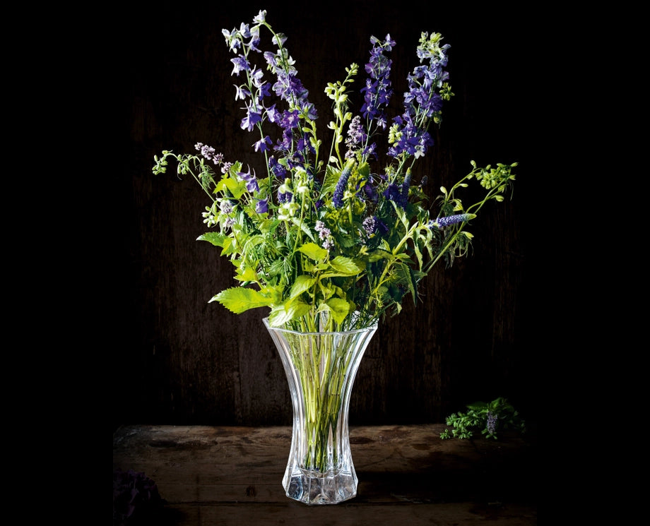 Nachtmann Saphir Vase, 30cm