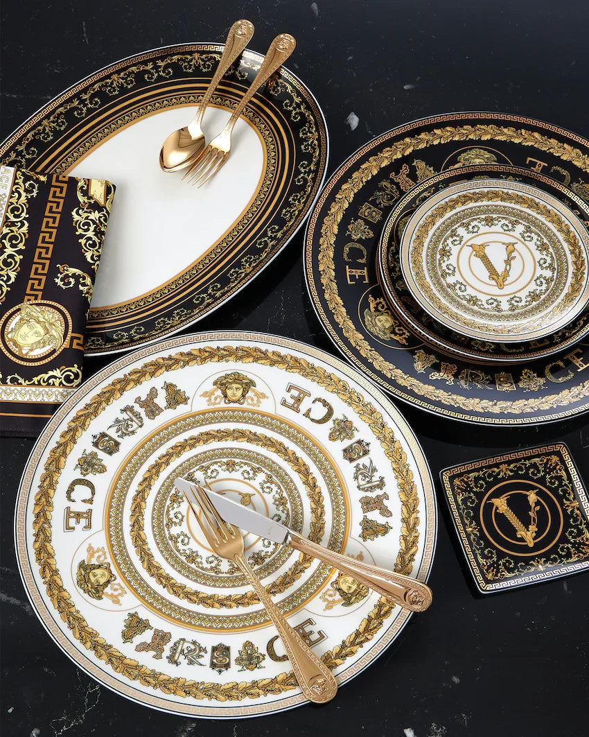Versace Virtus Gala Plate 17 cm - White – view 5