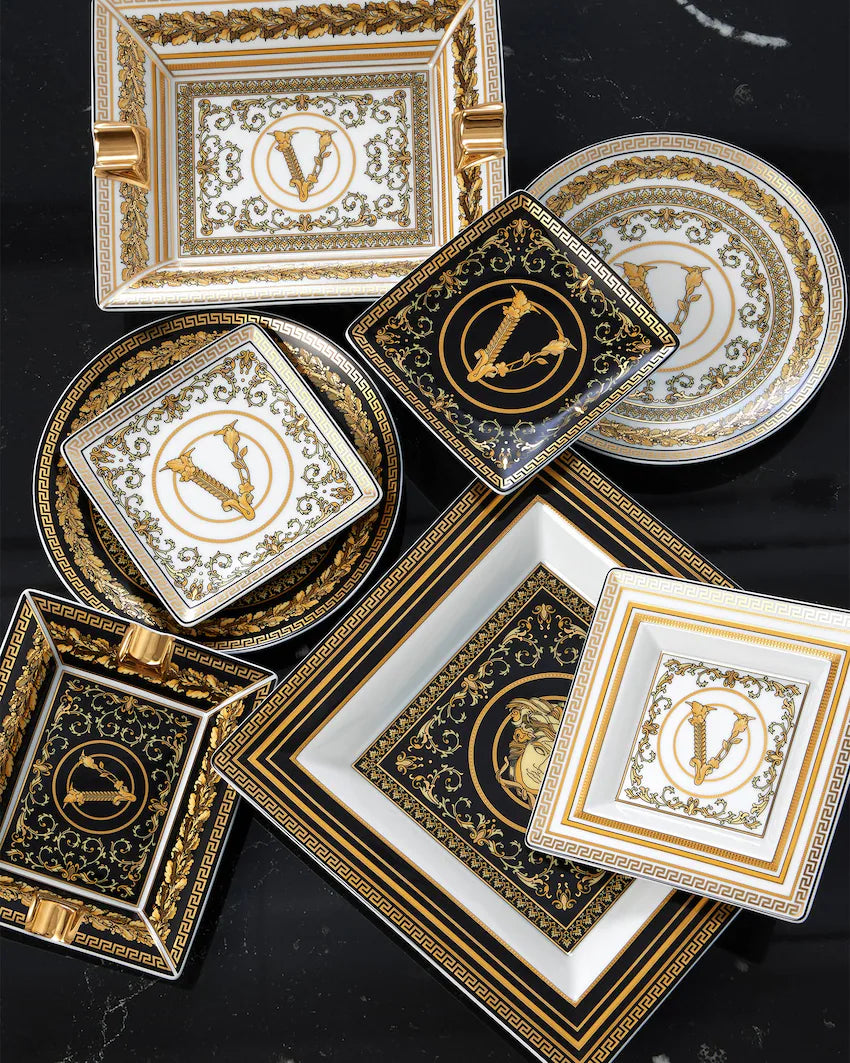 Versace Virtus Gala Plate 17 cm - White – view 4