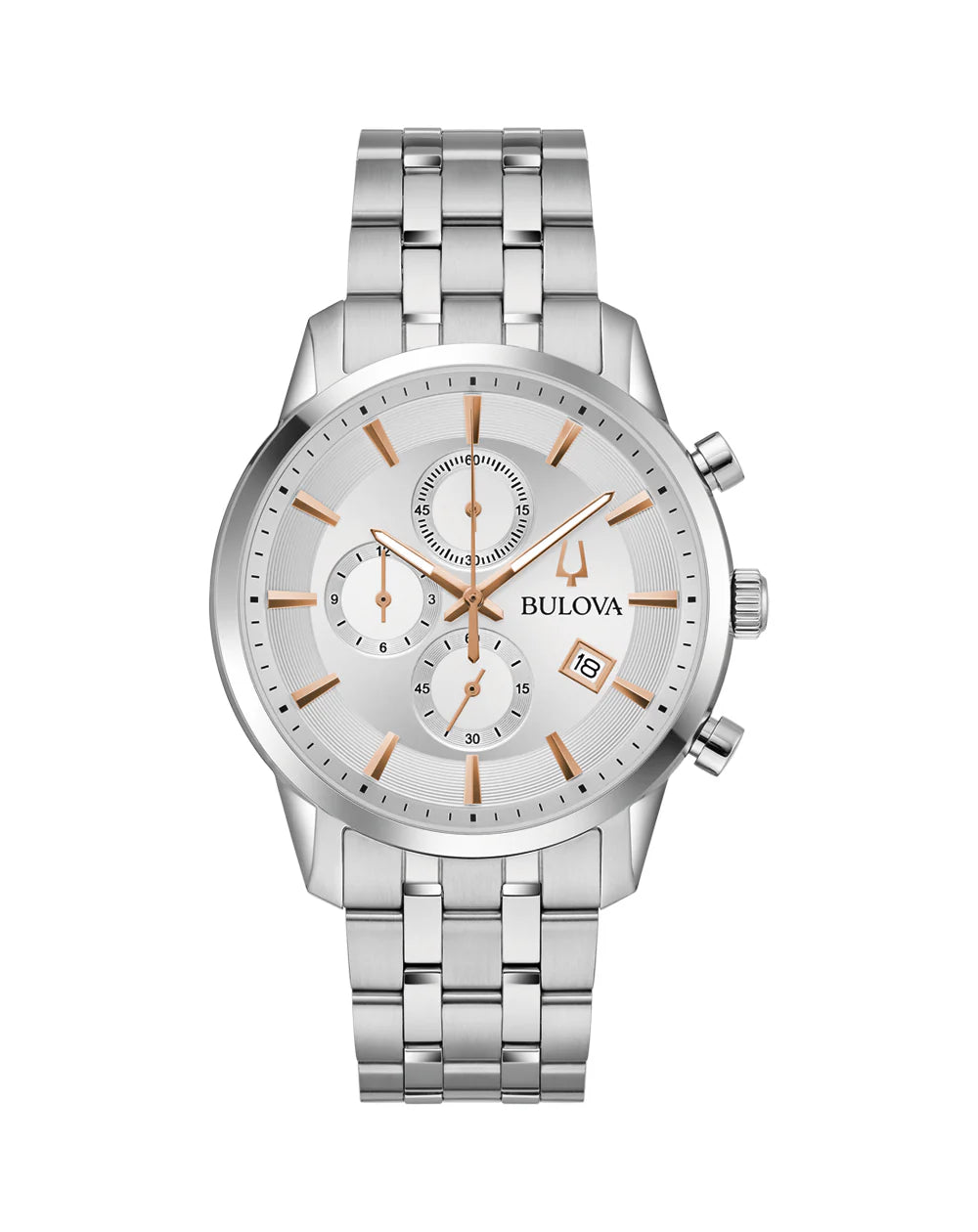 Bulova Chronograph Watch, 41mm