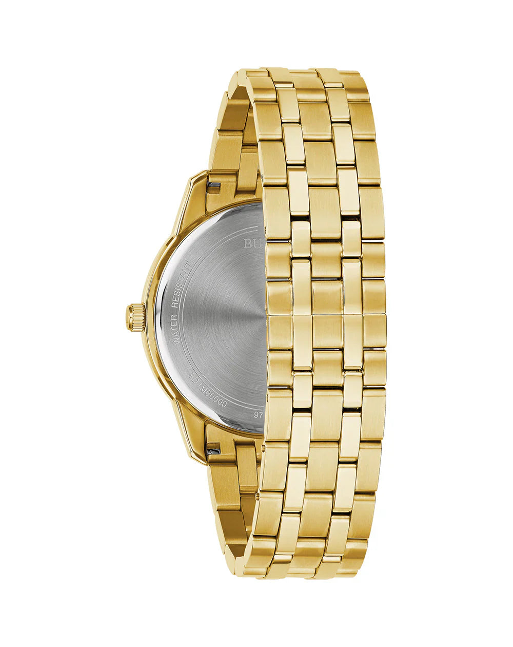 Bulova Gold Diamond Watch, 40mm