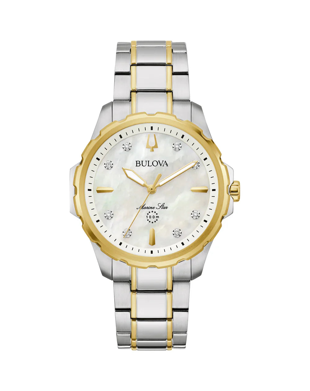 Bulova Marine Star Classic Diamond Watch, 36mm