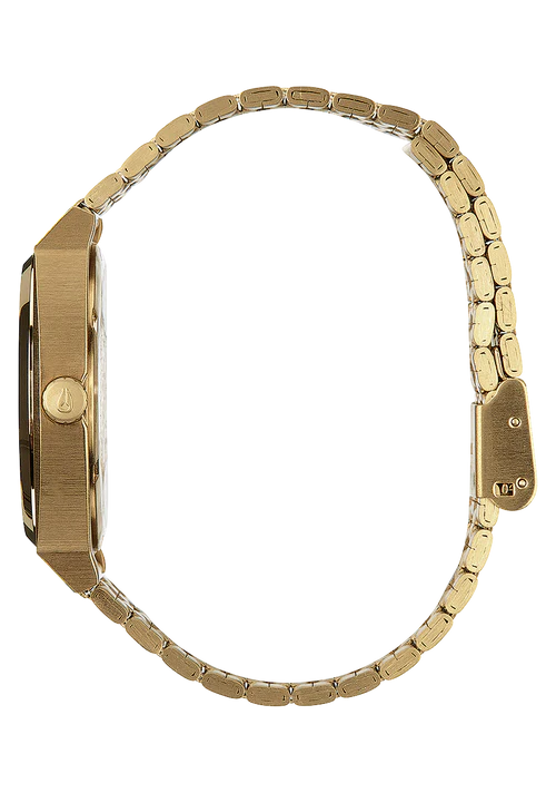 Nixon Time Teller Gold and Green Watch
