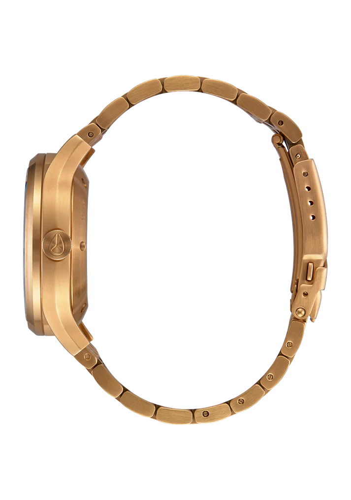 Nixon Spectra Black and Gold Watch