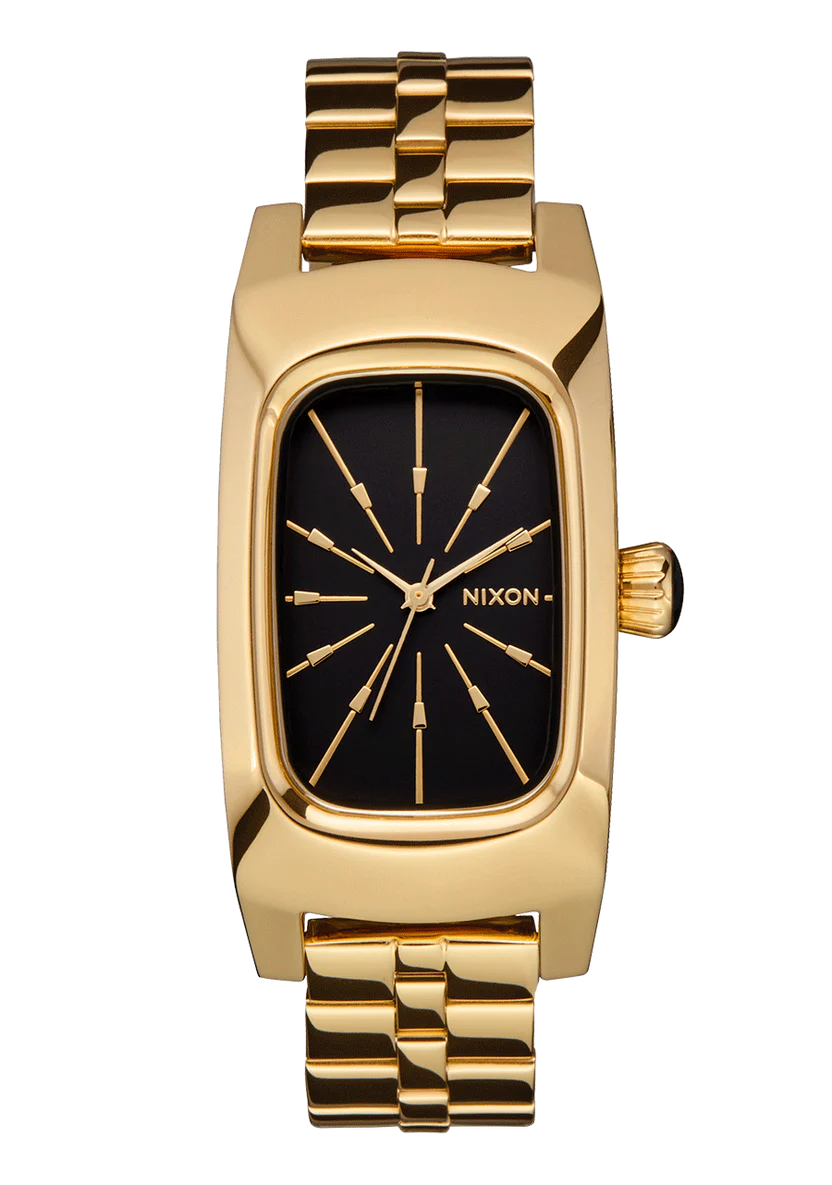 Nixon Frankie Mid Centry Gold and Black Watch