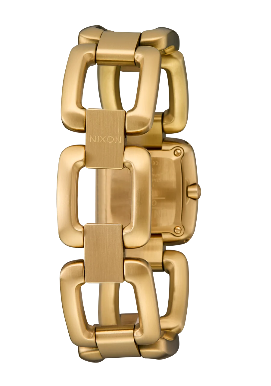 Nixon Sisi Gold and Cognac Watch