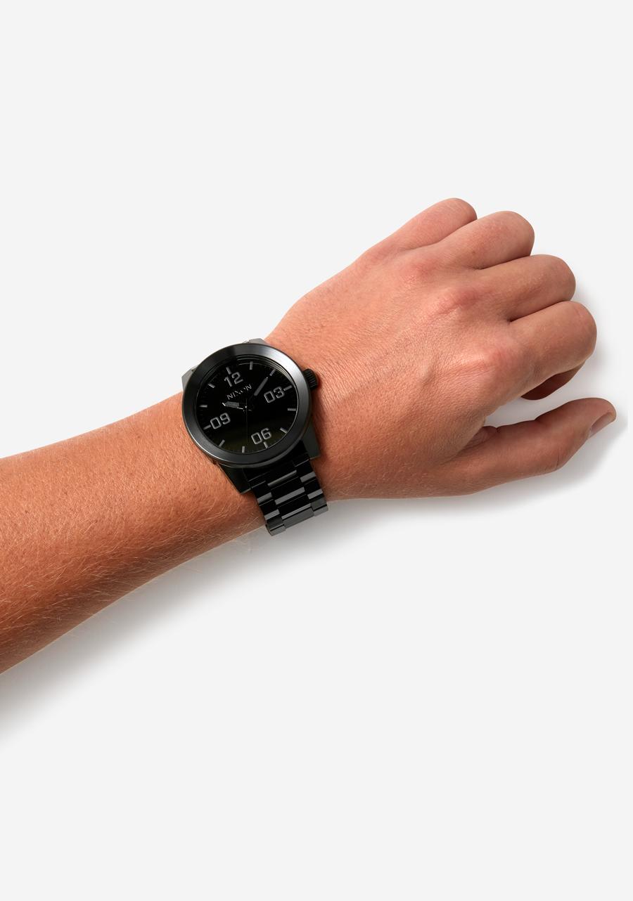 Nixon Corporal Black and Gold