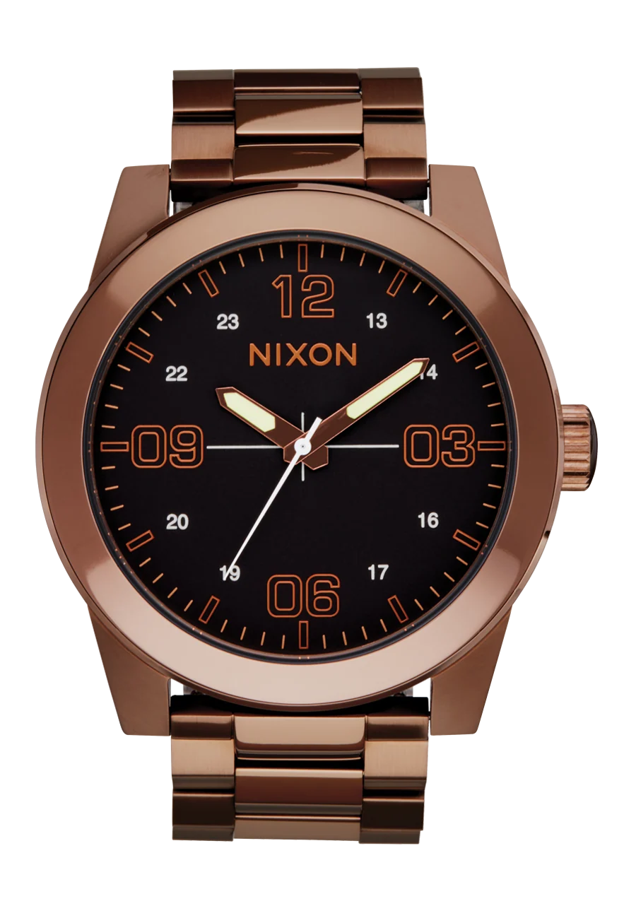 Nixon Corporal Chocolate and Dark Roast