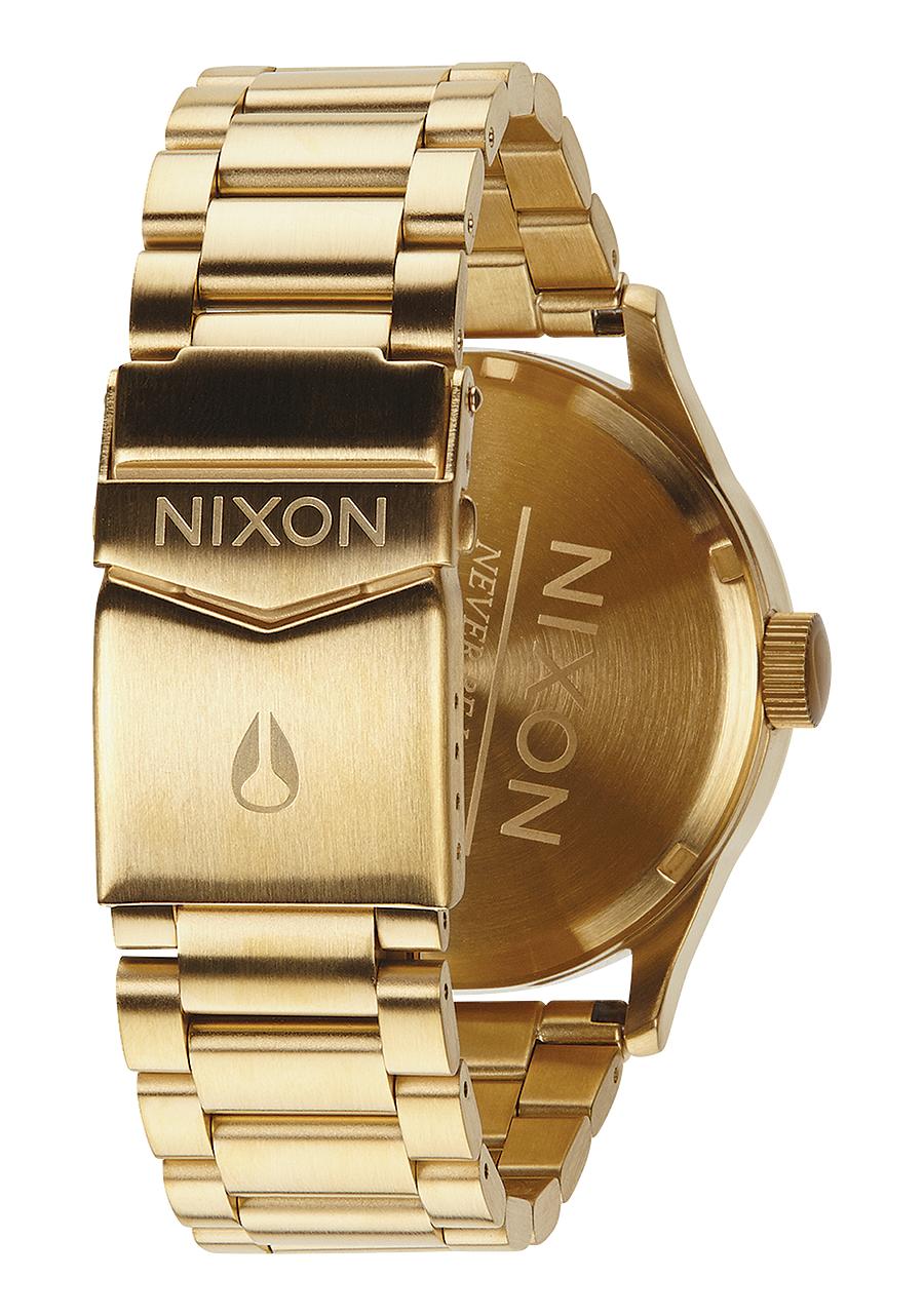 Nixon Sentry Gold and Black watch
