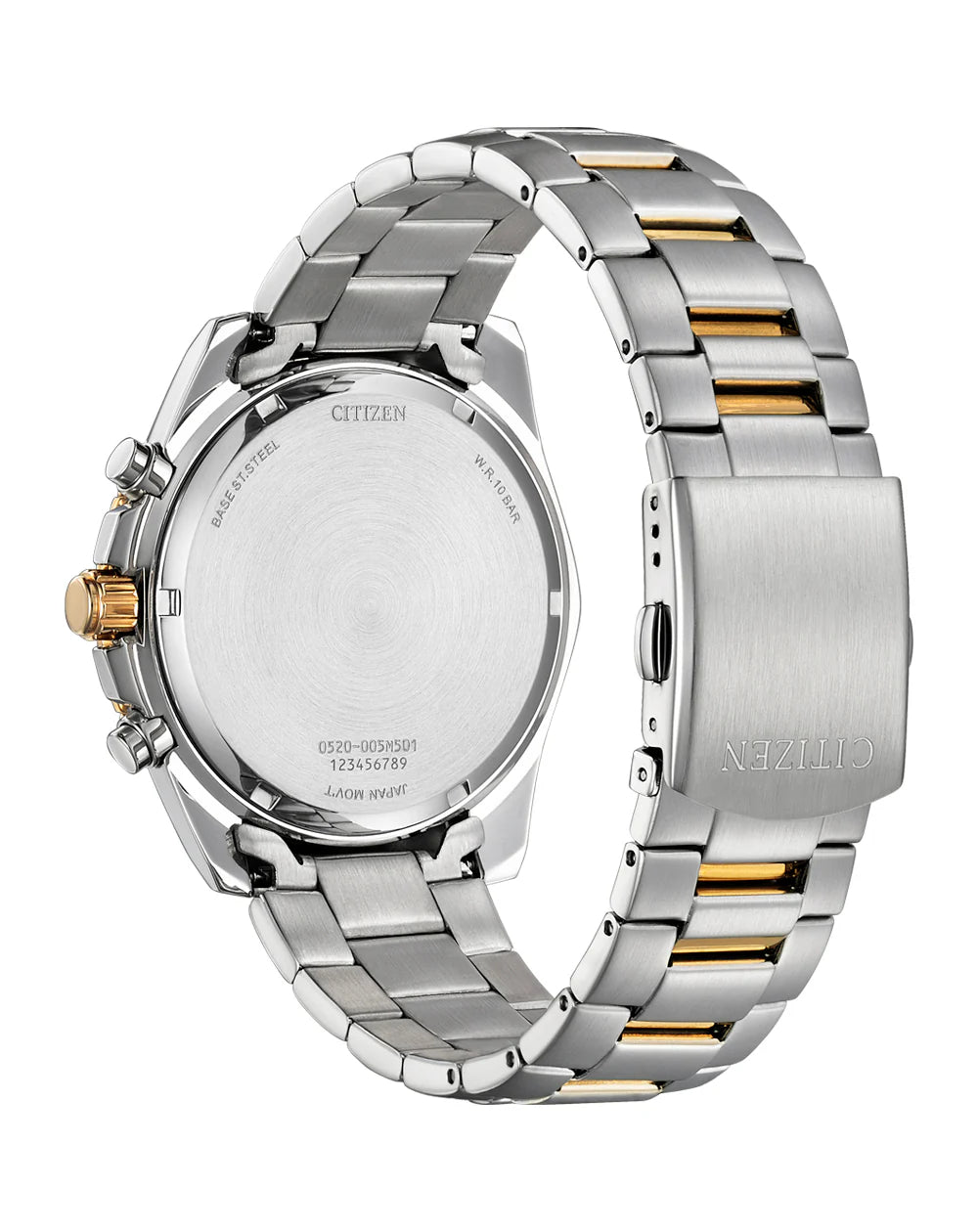 Citizen Eco-Drive Black Dial Watch, 43mm