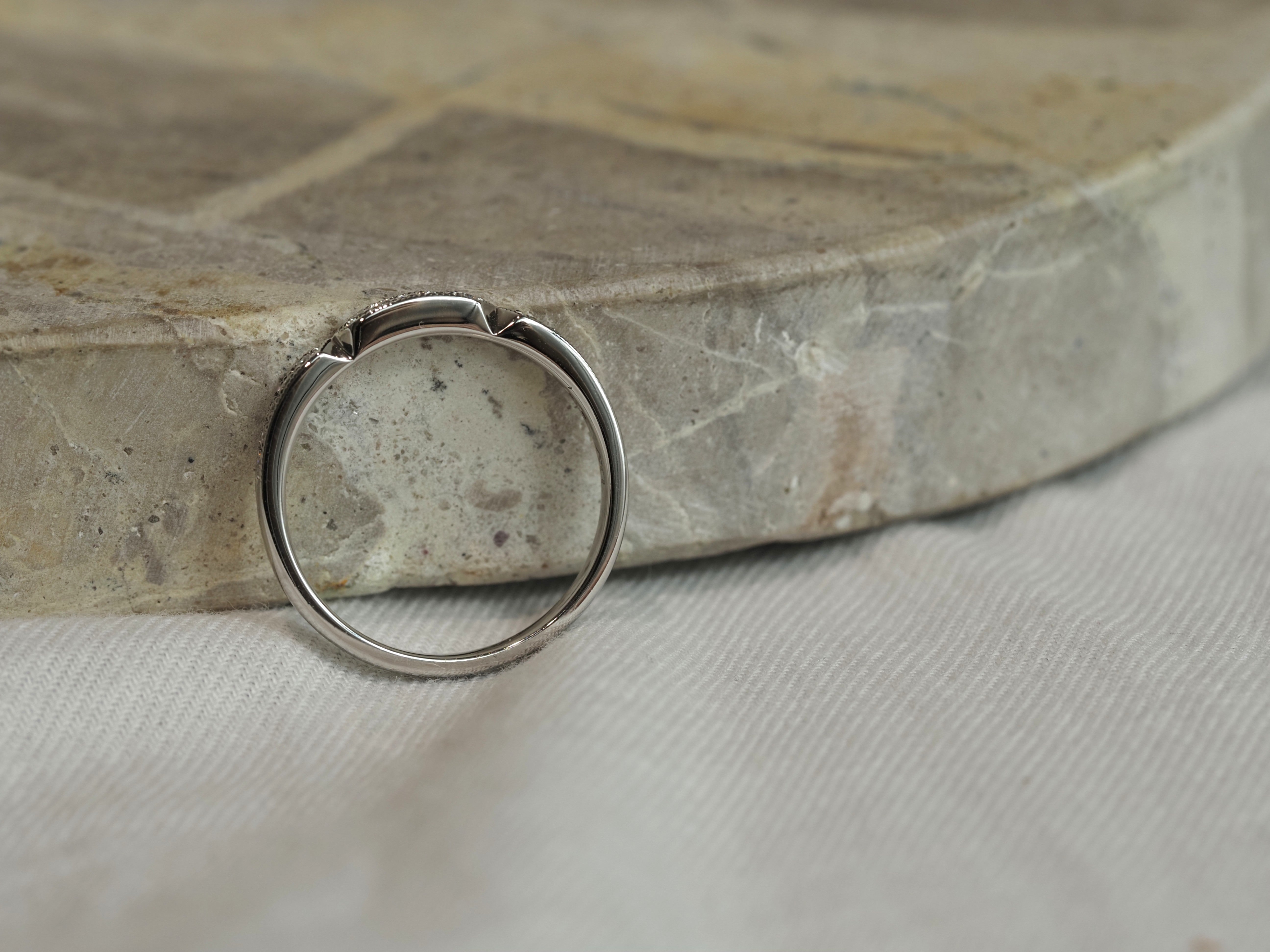 18ct White Gold Round Brilliant Cut Diamond Ring, 0.16ct total