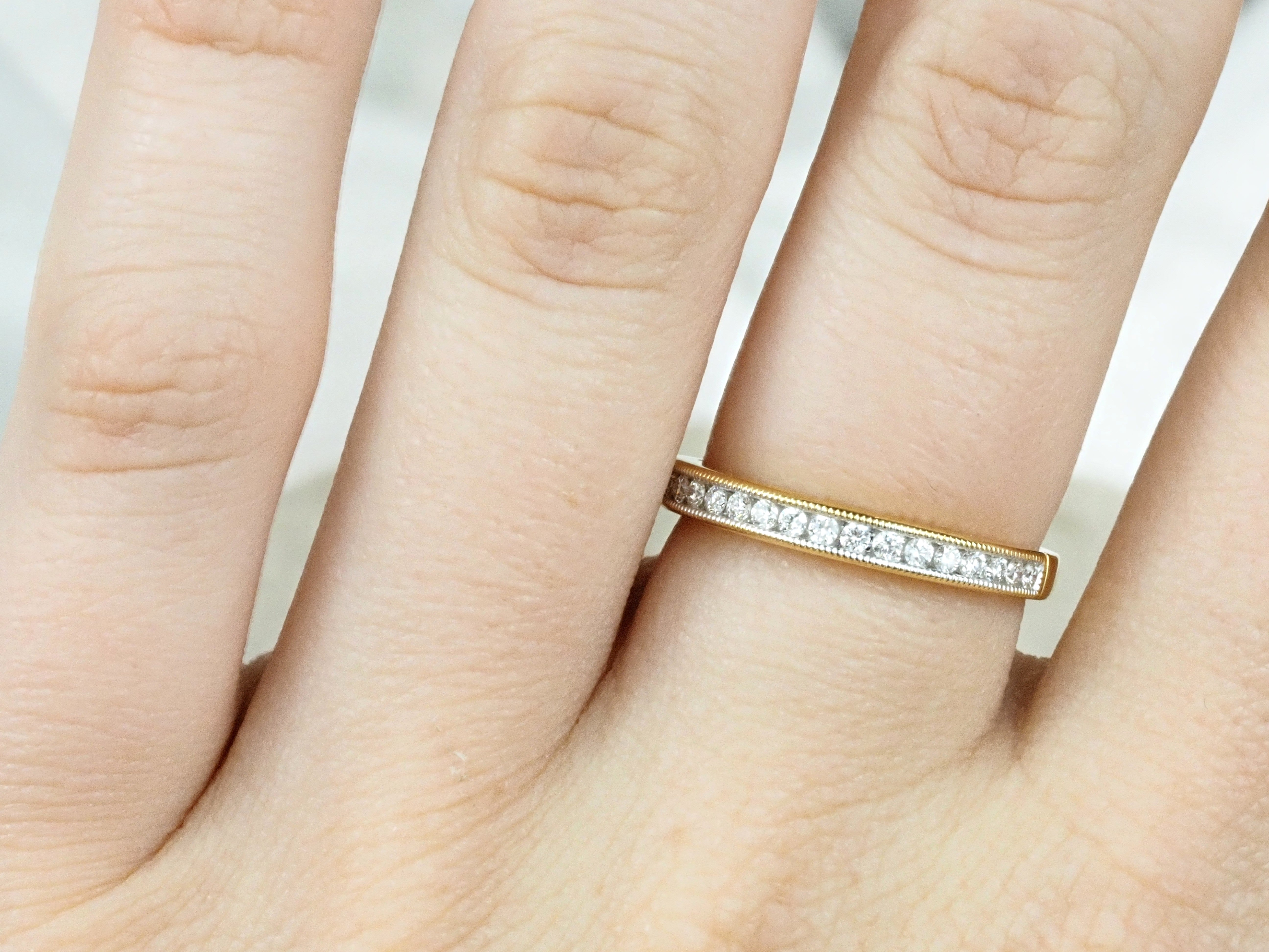 14ct Yellow Gold Lab-Grown Diamond Ring, 0.25ct
