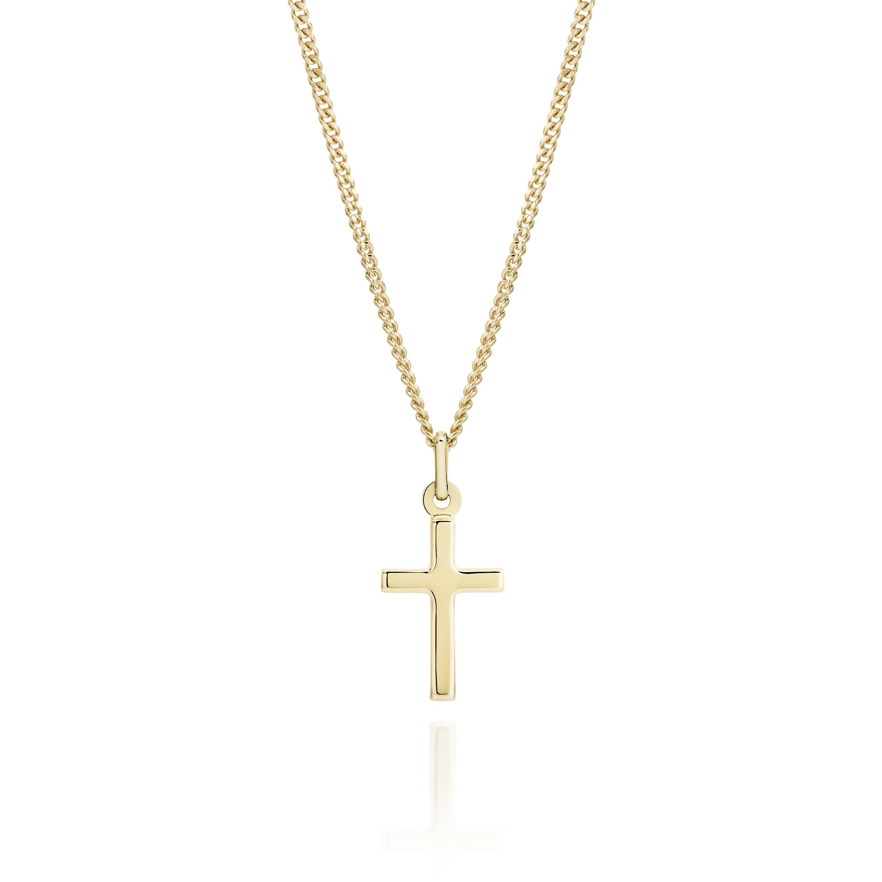 9ct Yellow Gold Cross Pendant