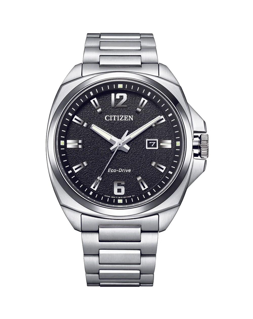Citizen Eco-Drive Black Dial Watch, 42mm