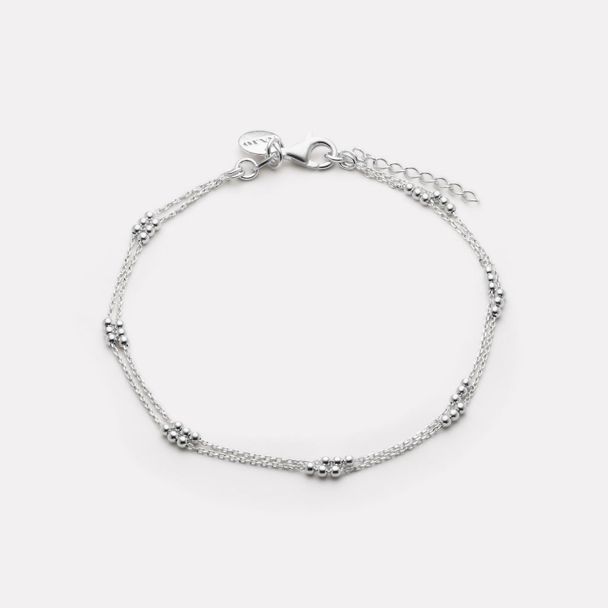 NAJO Halcyon Silver Bracelet (18.5cm+ext)