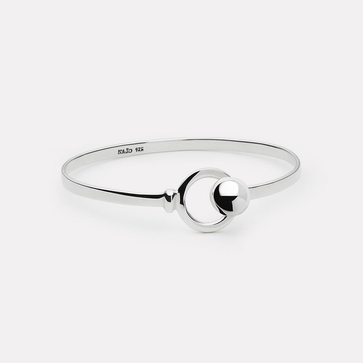 NAJO Aurora Bangle Silver