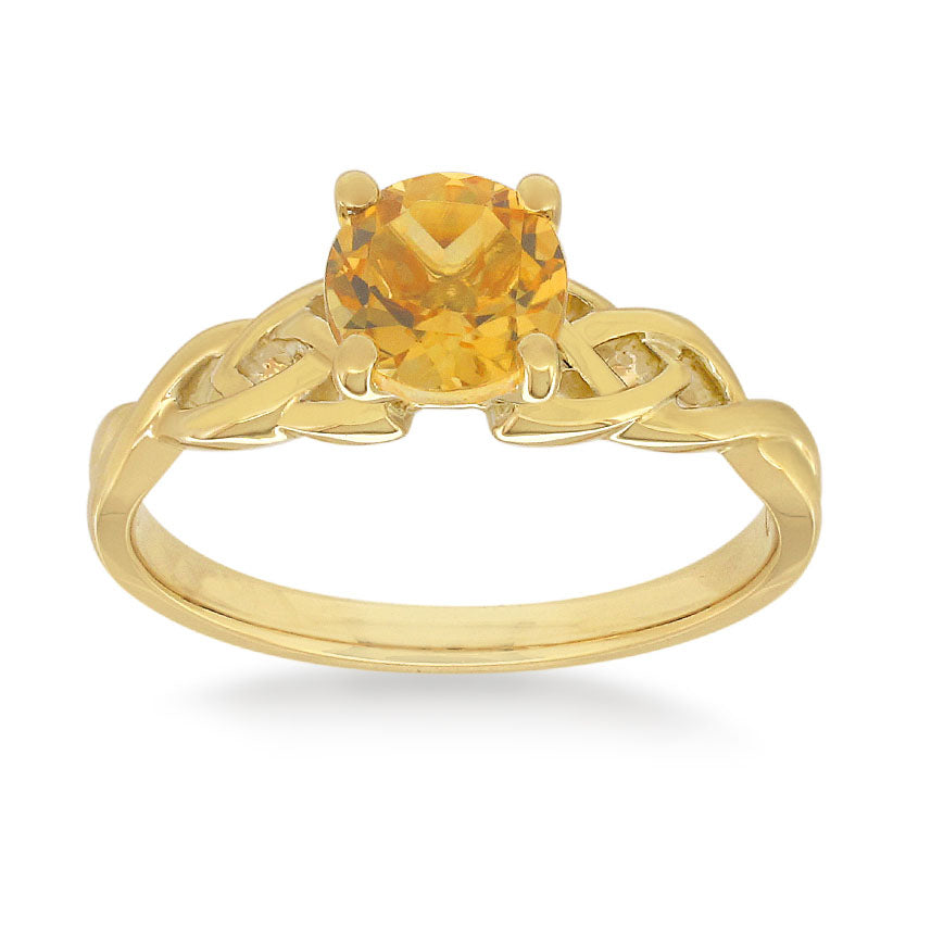 9ct Yellow Gold Citrine ring