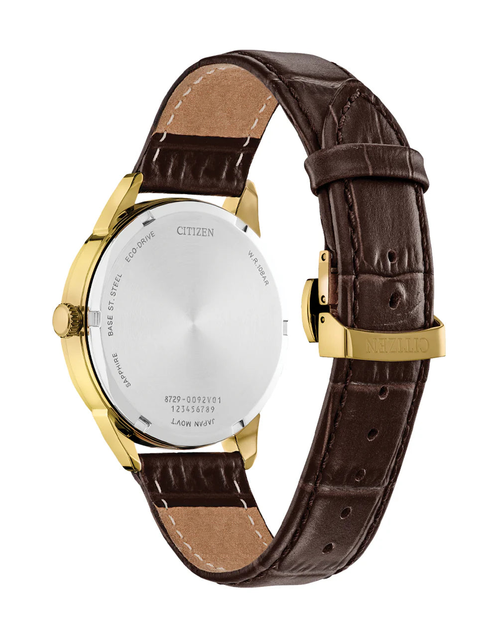 Citizen Eco-Drive Black Dial Watch, 40mm