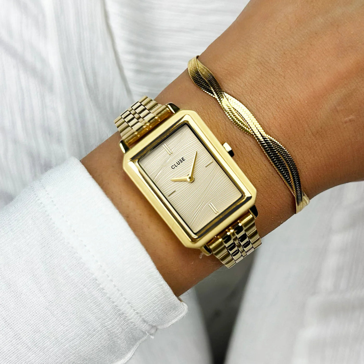 Cluse Fluette Gold Watch, CW11511