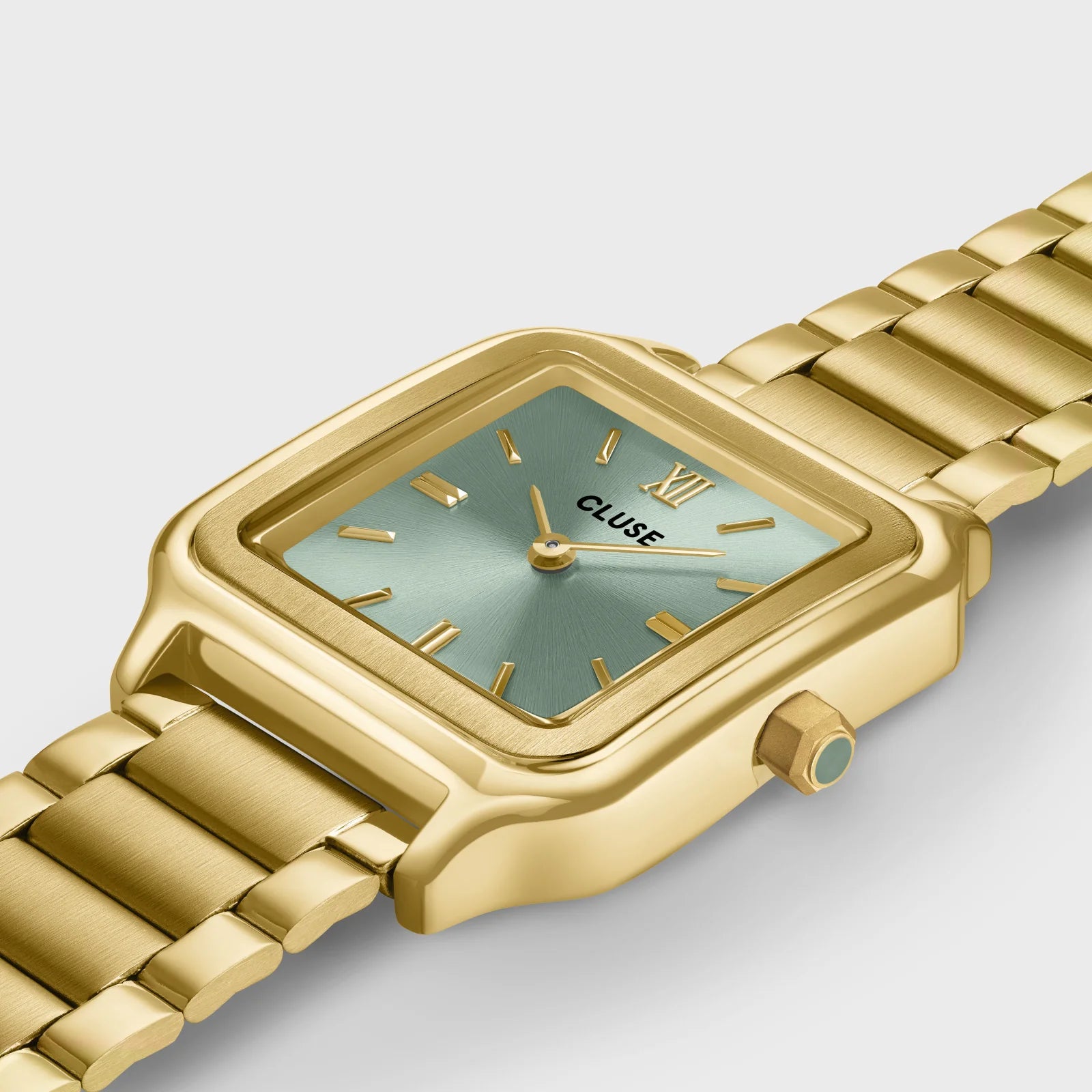 Cluse Gracieuse Sage Green and Gold Watch, CW11909