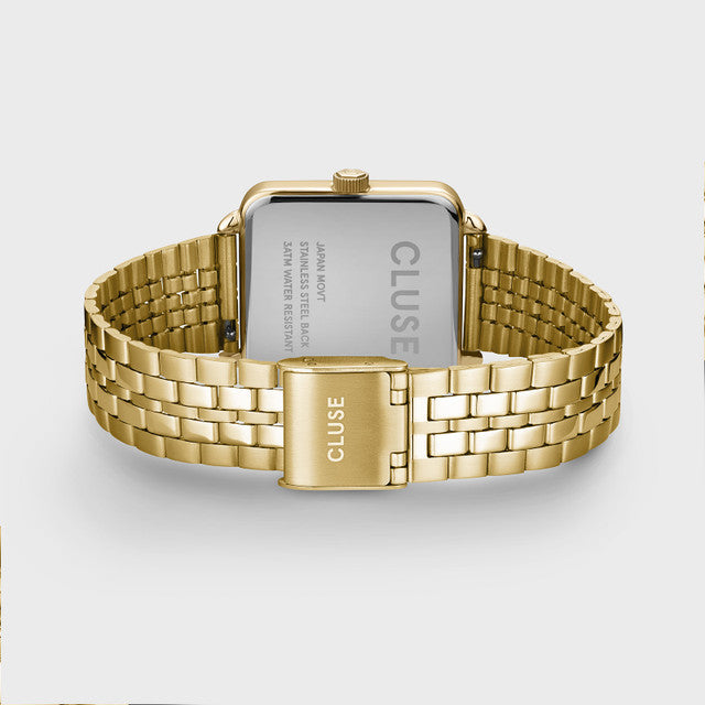 Cluse La Tetragone Multifunction Yellow Gold Watch, CW13801