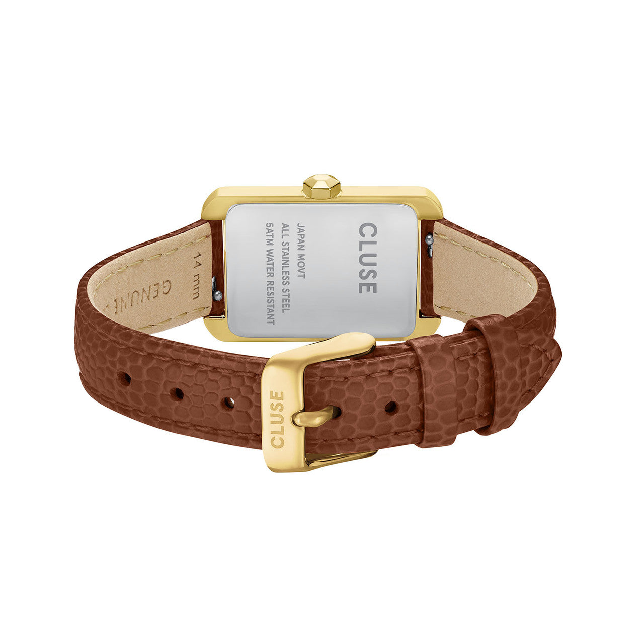 Cluse Belisenna Gold Leather Watch, CW15008