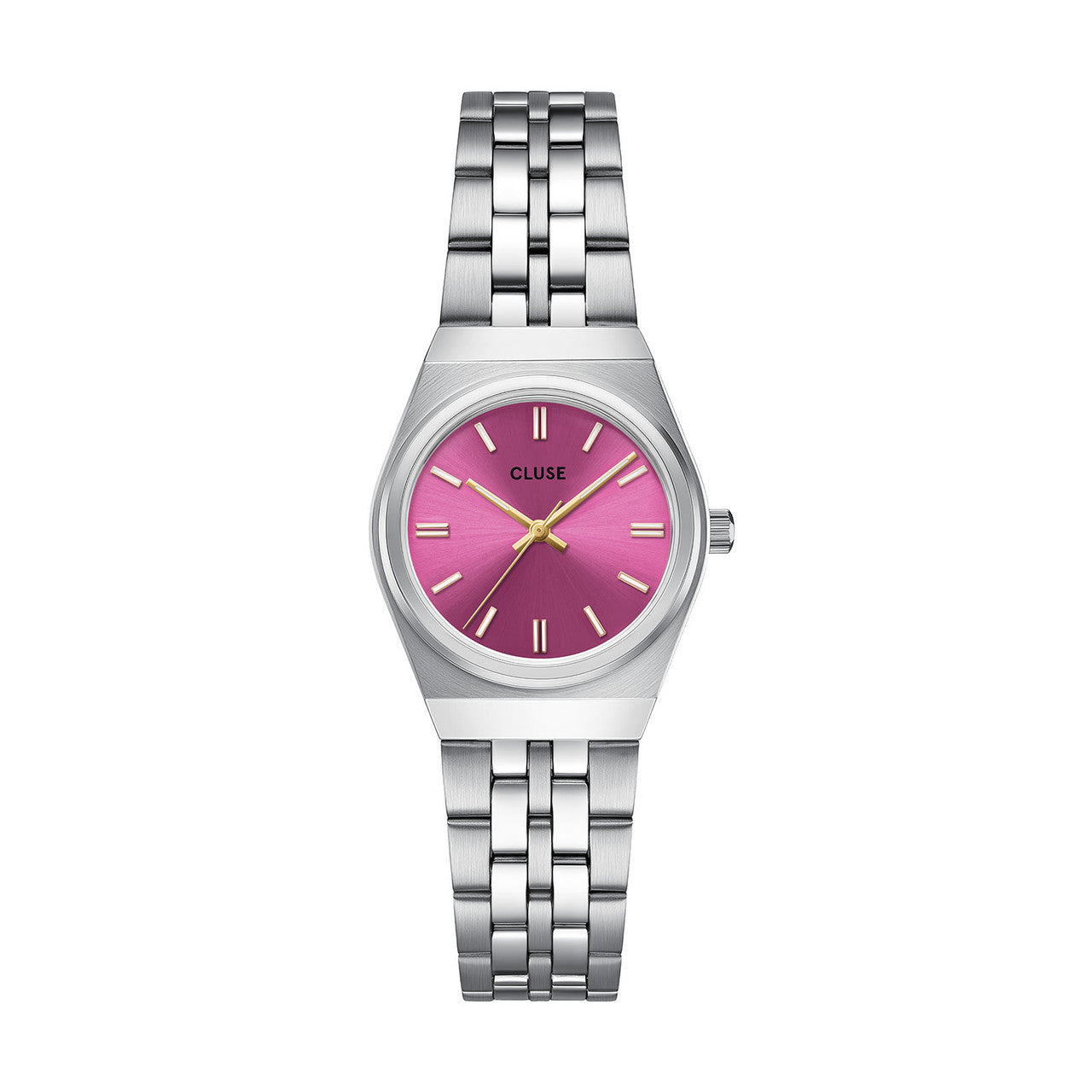 Cluse Retro 70's Silver Watch, CW16303