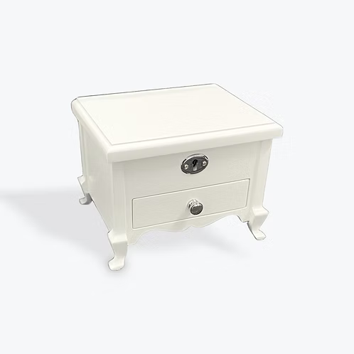 White Ballerina Jewellery Box