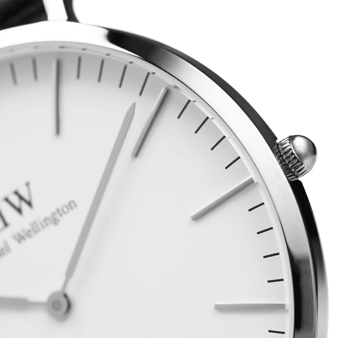 Daniel Wellington Sheffield 40 Silver Watch