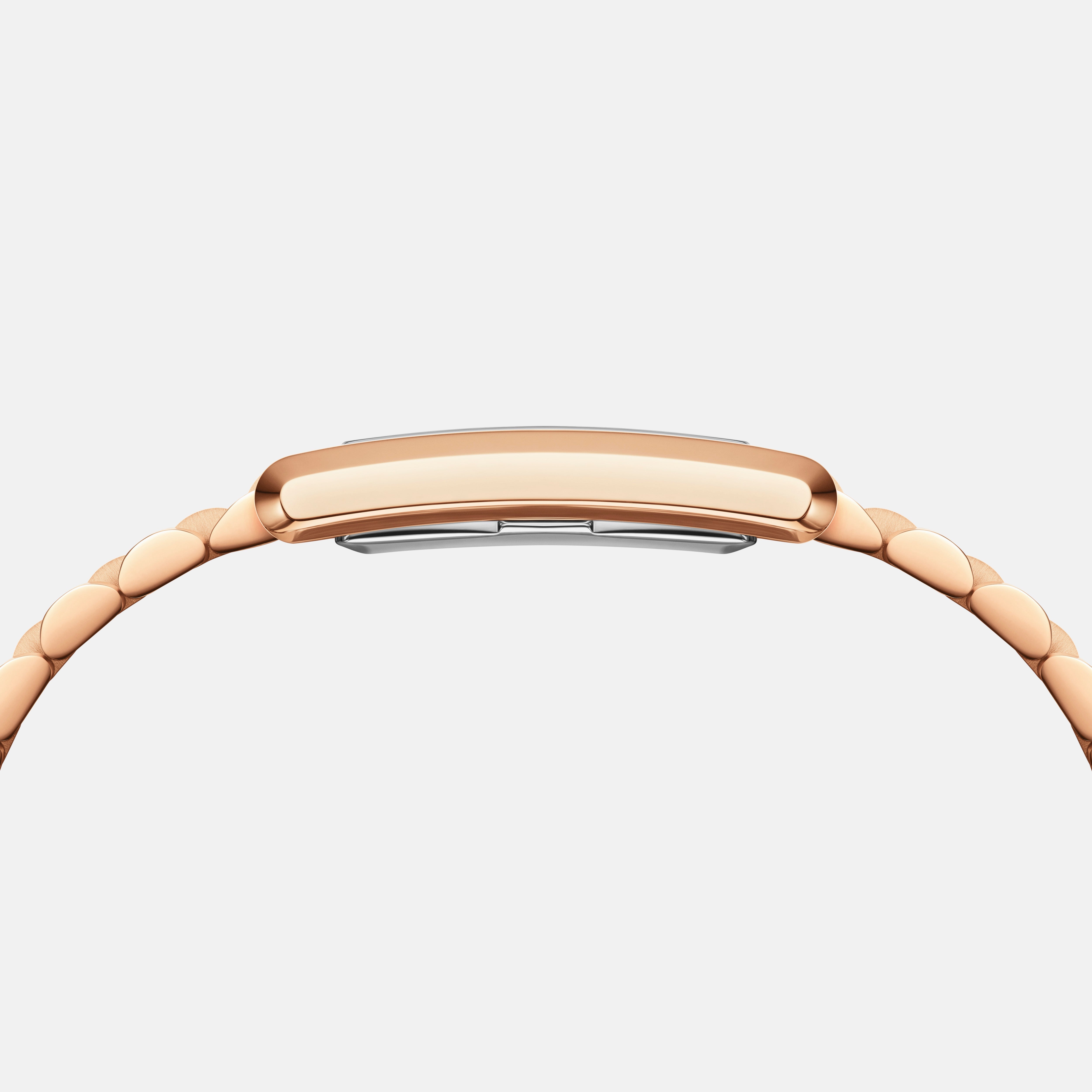 Daniel Wellington Bound 32x22 3-Link Rose Gold White Watch