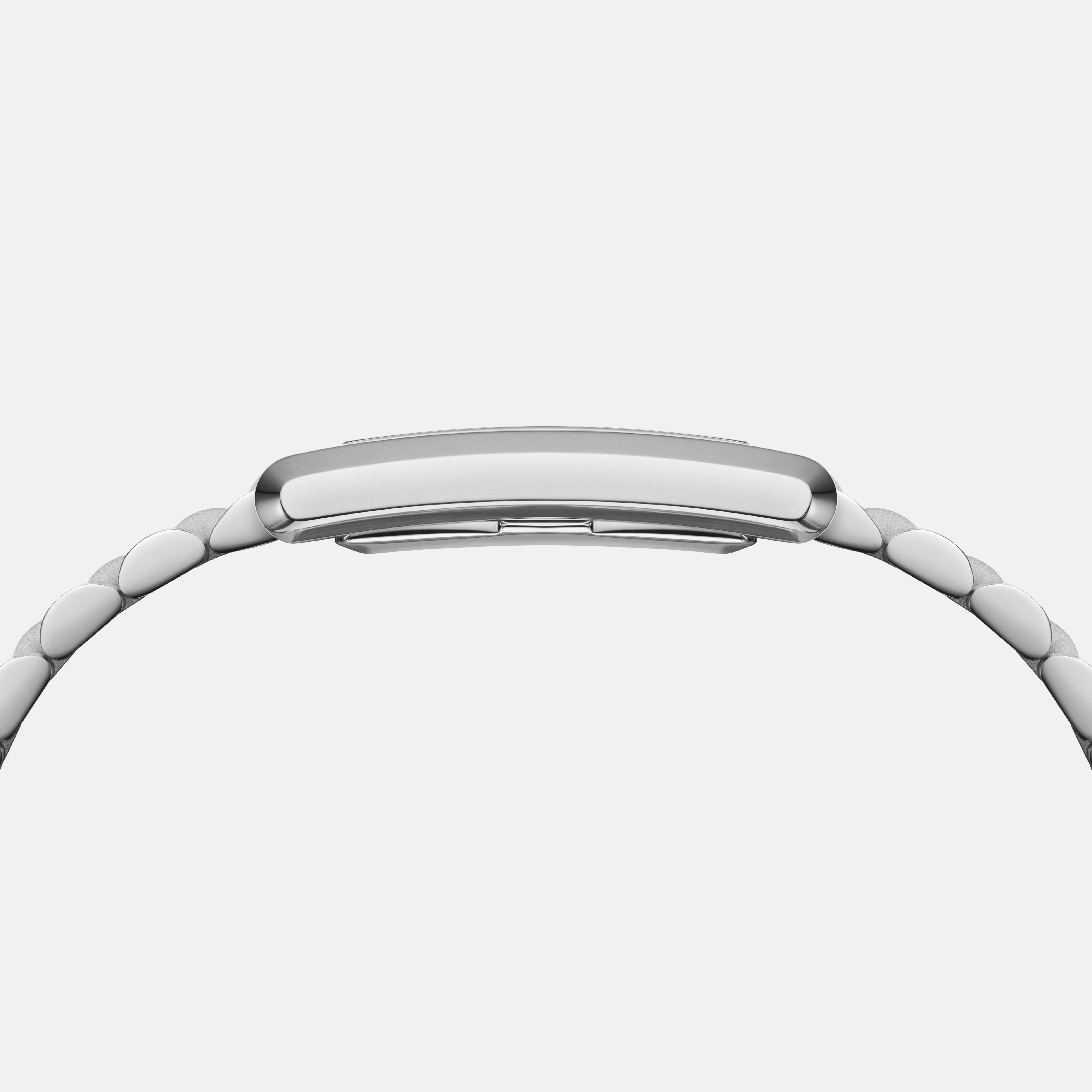 Daniel Wellington Bound 32x22 3-Link Silver White Watch