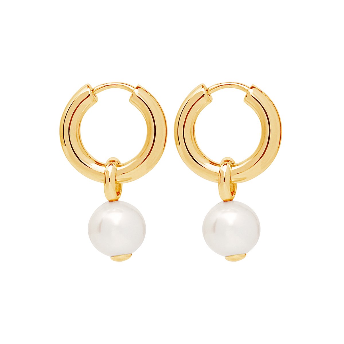 NAJO Ms Perla Yellow Gold Earrings