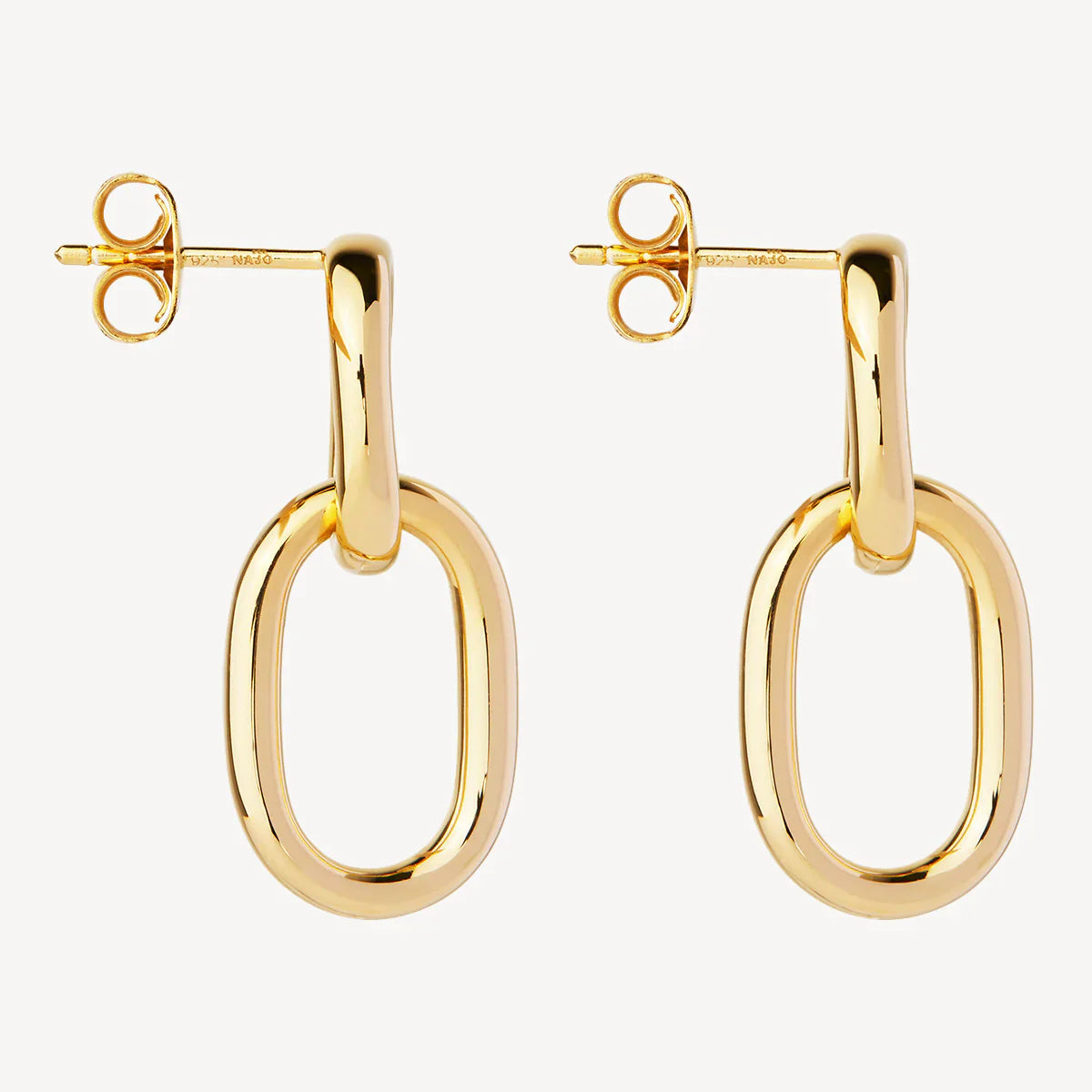 NAJO Mermaid Earrings Gold