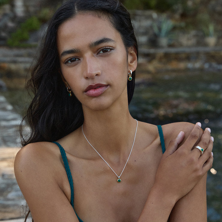 Najo Solace Huggie Earrings