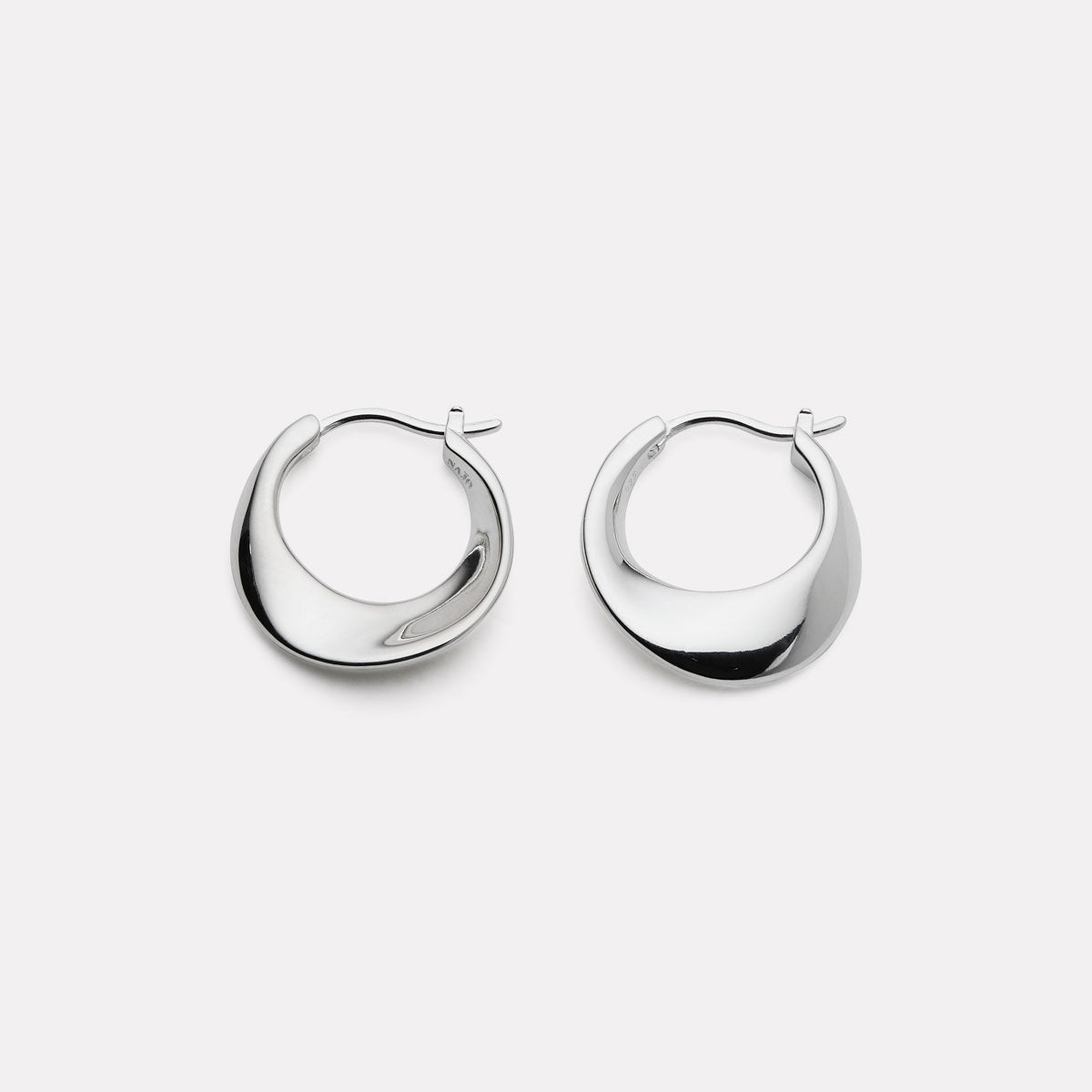 NAJO Rise Earrings Silver