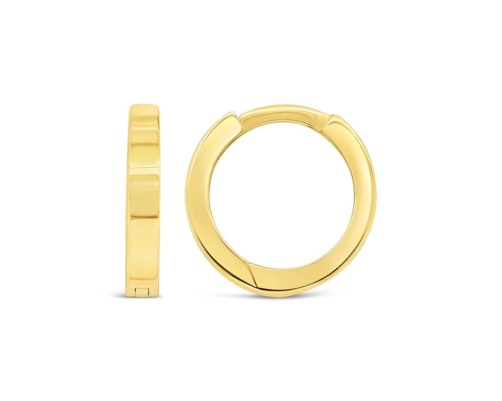 9ct Yellow Gold Huggie Earrings